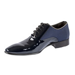 Jiro Contrast Dress Shoes // Navy Blue (Euro: 38)