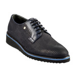 Otharon Leather Modern Dress Shoes // Navy Blue (Euro: 43)