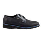 Otharon Leather Modern Dress Shoes // Navy Blue (Euro: 45)