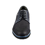 Otharon Leather Modern Dress Shoes // Navy Blue (Euro: 37)