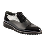 Nopon Contrast Modern Dress Shoes // Black (Euro: 37)