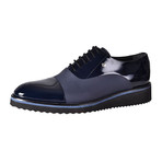 Oleksy Contrast Modern Dress Shoes // Navy Blue (Euro: 44)