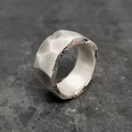 Faces Ring in Oxidized Silver (6)