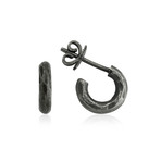Thick Metal Ring Earring // Small (Small)