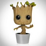 Dancing Groot Guardians Of The Galaxy // Stan Lee Signed // Funko Pop