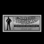 Spider-Man // Stan Lee Signed Mask // Custom Shadow Box Frame (Signed Mask Only)
