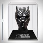Black Panther // Stan Lee Signed Mask Prop // Custom Museum Display (Signed Mask Only)