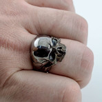 Black Series // Balled Skull Ring (6)