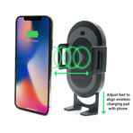Bolt Smart Car Mount & Qi Wireless Charger