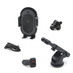 Bolt Smart Car Mount & Qi Wireless Charger // With Dash And Windshield Mount