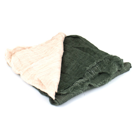 Brunello Cucinelli // Women's Linen Scarf Wrap // Green (Green)