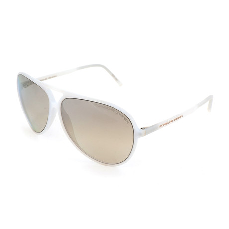 Men's P8595 Sunglasses // White