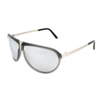 Unisex P8619 Sunglasses // Transparent Gray 