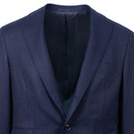 Wool 3 Roll 2 Button Sport Coat // Blue (US: 50R)