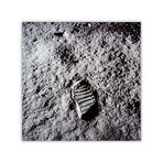 Aldrin's Footprint // C-Print (11.8"W x 11.8"H)