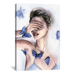 Blue Butterfly // Kira Balan (18"W x 26"H x 0.75"D)