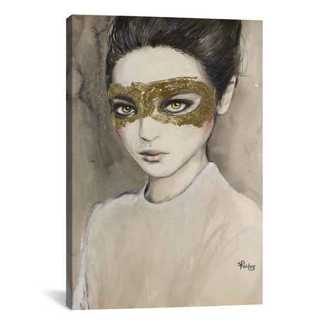 Masquerade // Sara Riches (18"W x 26"H x 0.75"D)