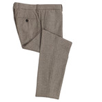 Wool Houndstooth Dress Pants // Brown (44)