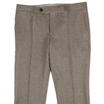 Wool Houndstooth Dress Pants // Brown (50)
