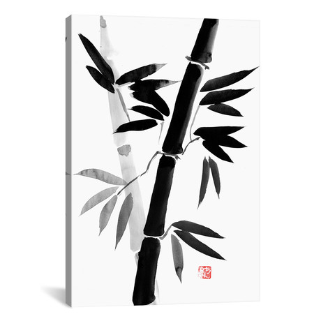 Black Bamboo (18"W x 26"H x 0.75"D)