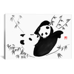 Panda Family (26"W x 18"H x 0.75"D)