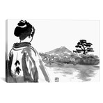 The Geisha Is Watching (26"W x 18"H x 0.75"D)