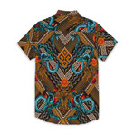 Serpents Woven Shirt // Multi (XL)