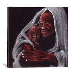 Father And Son // Ikahl Beckford (18"W x 18"H x 0.75"D)
