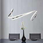 Moscow LED Chandelier (Black)