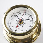 Euro Brass Ship's Clock
