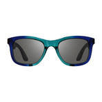 Huddie Polarized Sunglasses // Seabreeze Frame // Graphite Lens