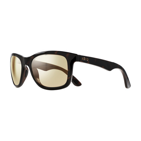 Huddie Polarized Sunglasses // Tortoise Frame // Champagne Lens
