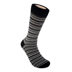 Tamar Thin Stripe Socks // Set of 3 (M)