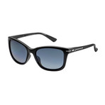 Men's Drop In Polarized Sunglasses // Gray Gradient + Black