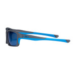Unisex Chainlink Sunglasses // Matte Gray
