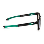 Unisex Catalyst Sunglasses // Black + Jade