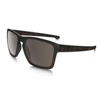 Men's Silver XL Sunglasses // Dark Matte Brown + Tortoise Gray