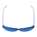 Men's Frogskins Light Grips Sunglasses // Translucent Sapphire