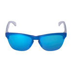 Men's Frogskins Light Grips Sunglasses // Translucent Sapphire