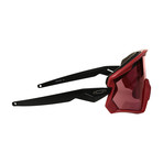 Men's Wind Jacket Sunglasses // Red