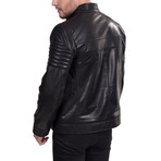 Tayler Leather Jacket // Black (Euro: 50)