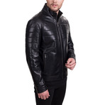 Lewis Leather Jacket // Black (Euro: 54)