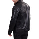 Lewis Leather Jacket // Black (Euro: 50)