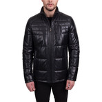 Bruce Leather Jacket // Black (Euro: 50)