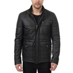 Corrin Leather Jacket // Black (Euro: 48)