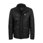 Corrin Leather Jacket // Black (Euro: 56)