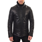 Roscoe Leather Jacket // Black (Euro: 50)