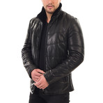Roscoe Leather Jacket // Black (Euro: 54)