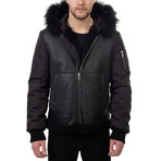 Hunter Leather Jacket // Black (Euro: 50)