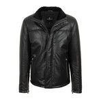 Daniel Leather Jacket // Black (Euro: 56)